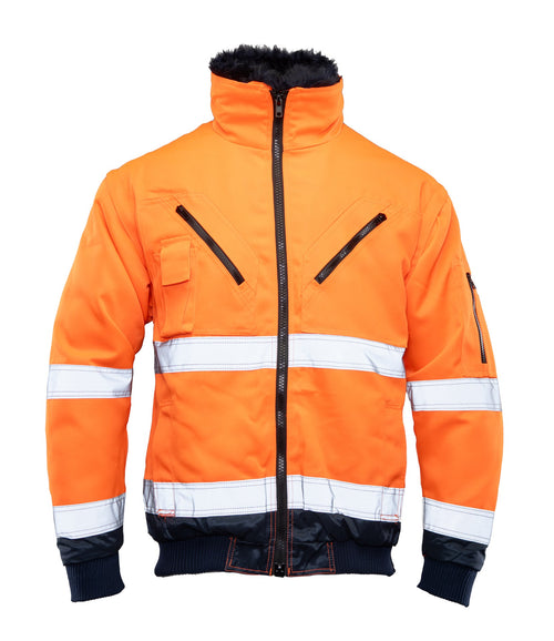BENEFIT HI VI BOMBER HI-VI 3W1 – KAT.II KLASA 3 wstawka kolor