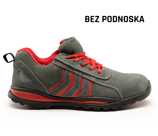 MAX-POPULAR. PÓŁBUT FUSION O1 SRC STAL/CZERWIEŃ