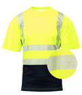 BRIXTON FLASH T-SHIRT SIATKA TRANSFER BF-017-Y ŻÓŁTY
