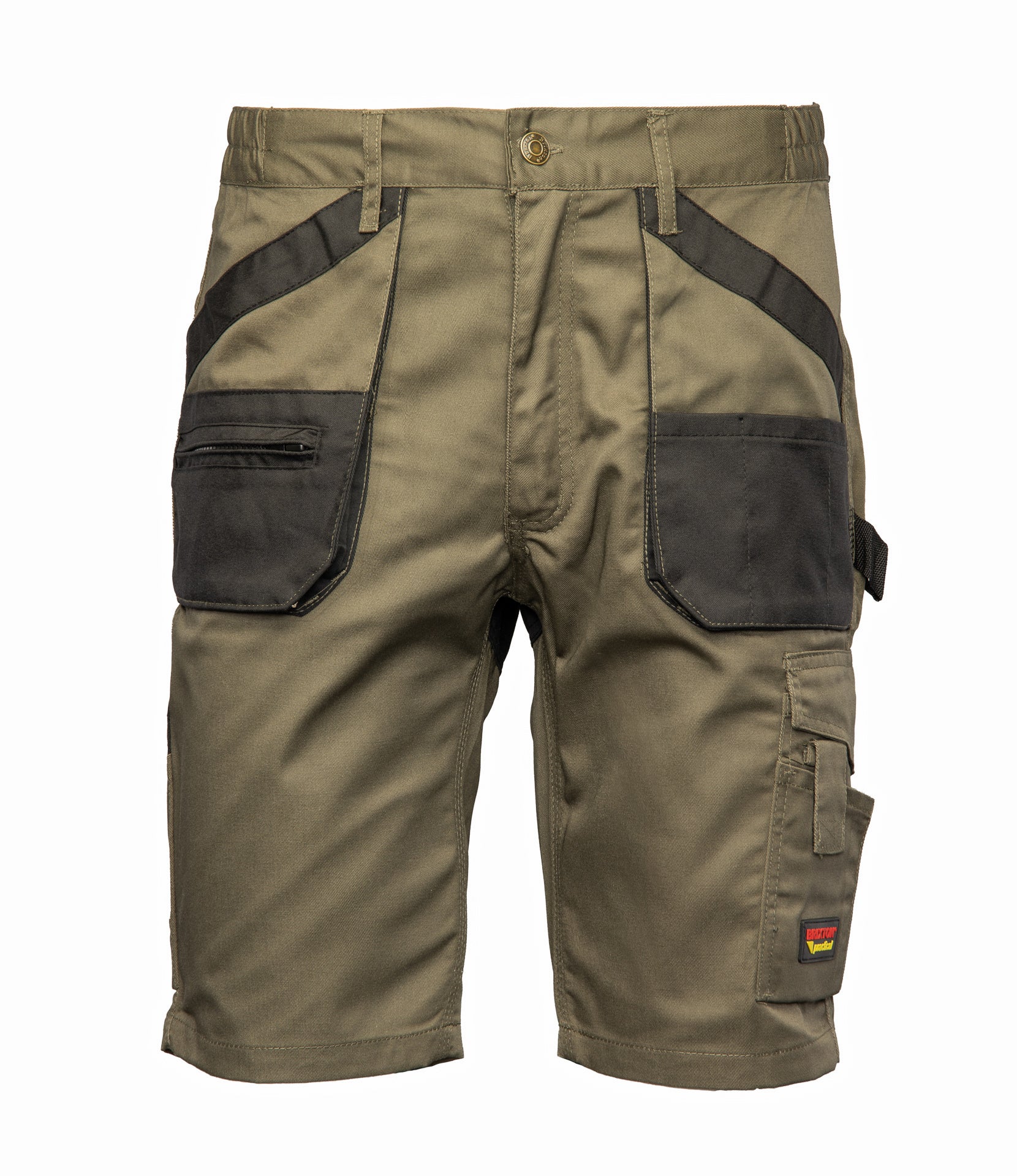 BRIXTON PRACTICAL SPODNIE KRÓTKIE KHAKI