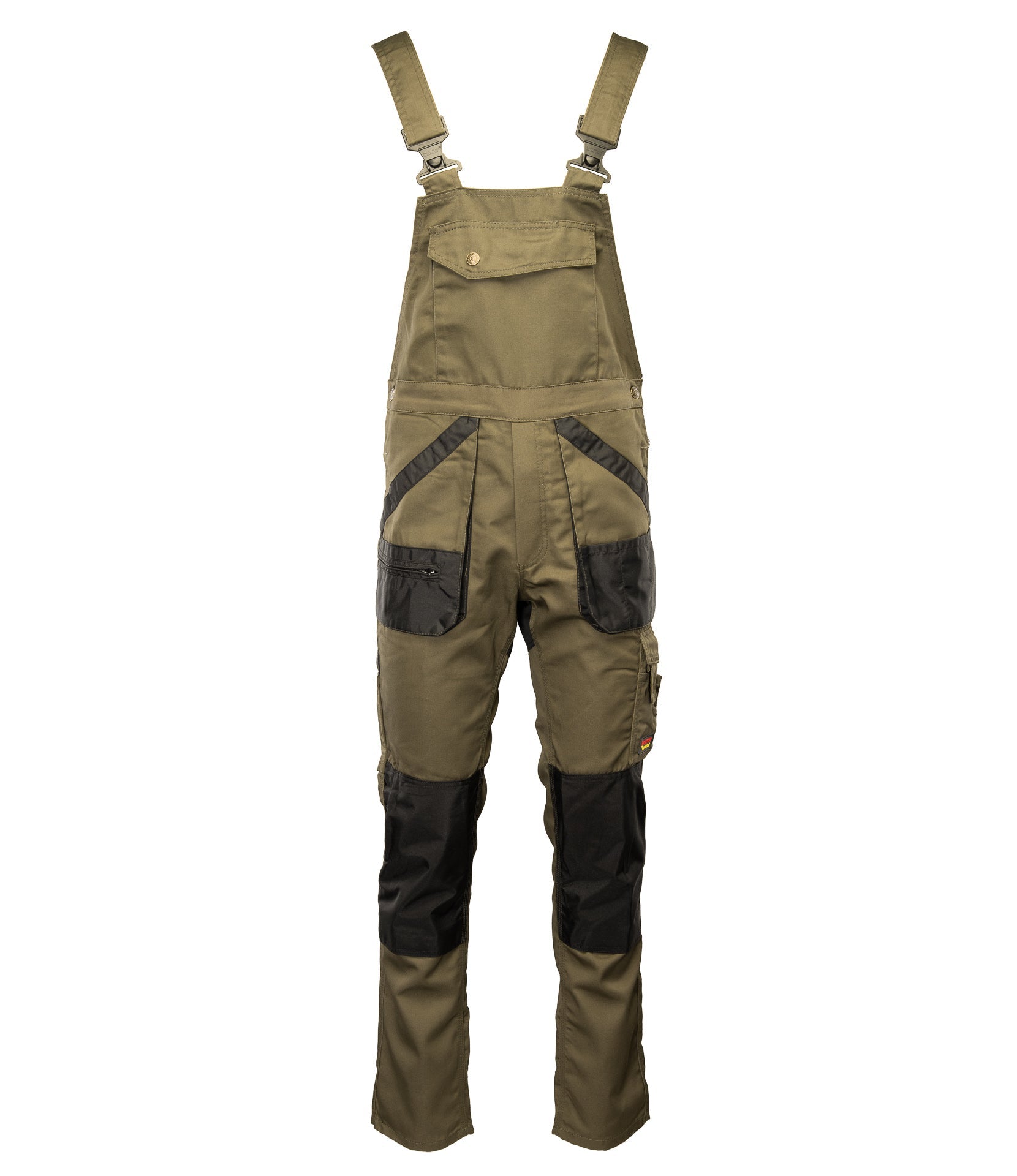 BRIXTON PRACTICAL SPODNIE OGRODNICZKI KHAKI