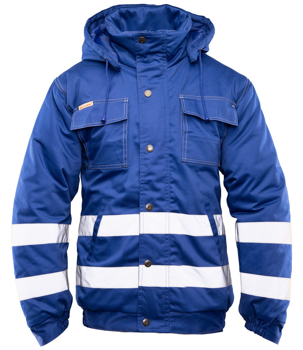 BRIXTON SNOW BRIXTON SNOW KURTKA OCIEPLANA NIEBIESKI / PASY ODBLASK