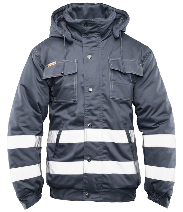 BRIXTON SNOW BRIXTON SNOW KURTKA OCIEPLANA STAL / PASY ODBLASK