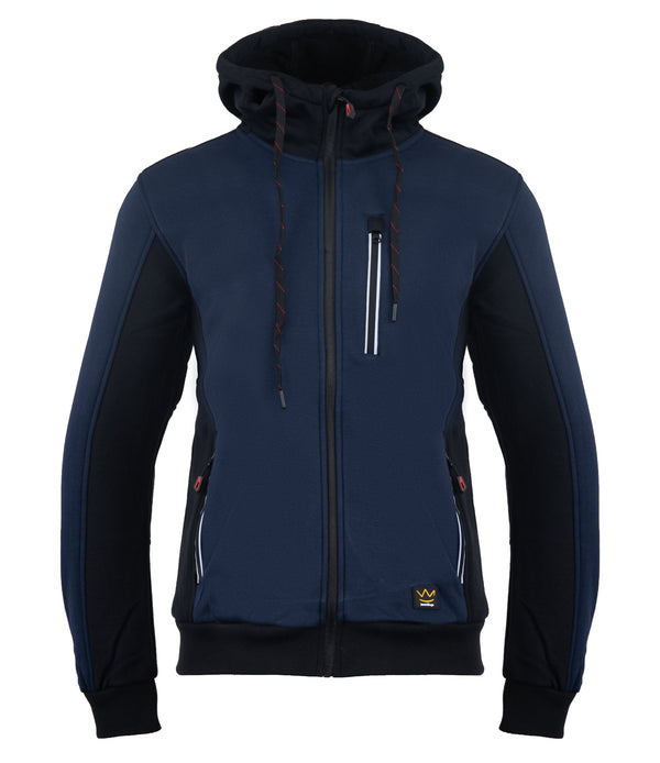SEVEN KINGS SEVEN KINGS BLUZA DRESOWA Z KAPTUREM PRO GRANAT