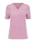 MYNTS MYNTS V-Neck Two Pockets – Scrub Top Women WMT002 Rose Water