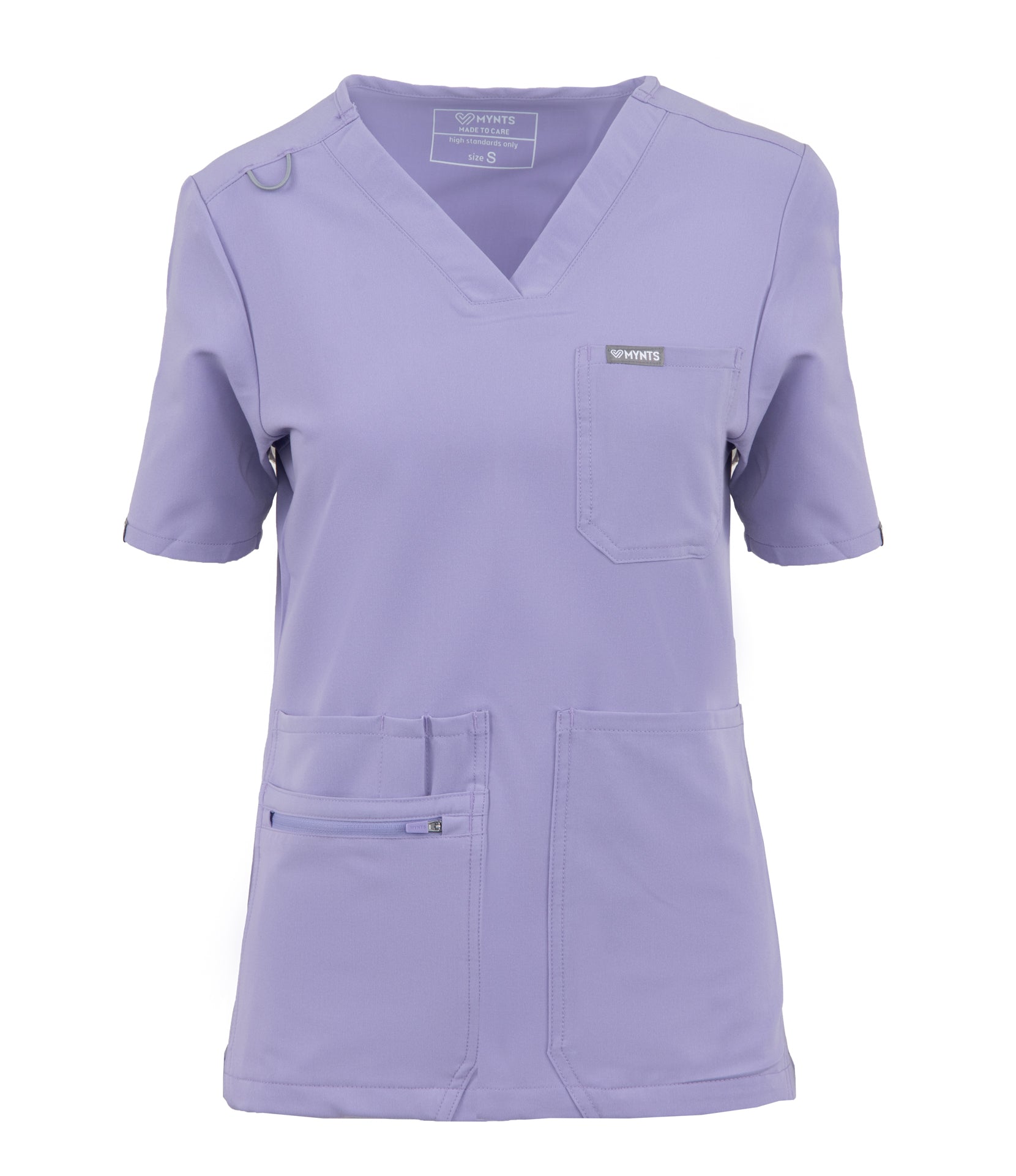 MYNTS MYNTS V-Neck Pocket Genius – Scrub Top Women WMT001 Lavender