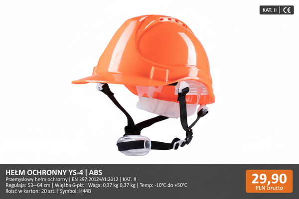 Przemysłowy hełm ochronny YS-4 – Polstar