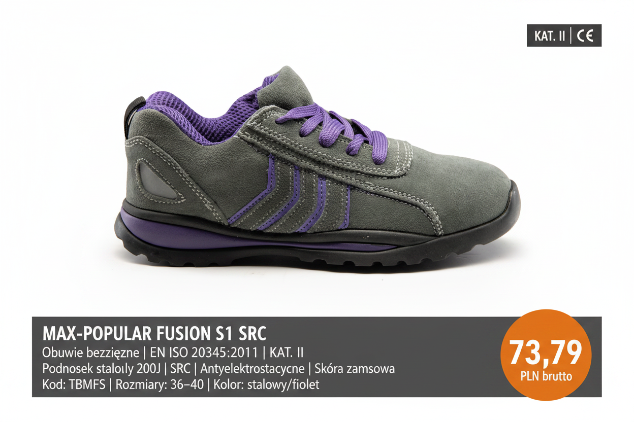 MAX-POPULAR FUSION S1 SRC – oferta, 73,79 PLN brutto, KAT. II