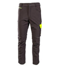 SEVEN_KINGS RIVAL SPODNIE SOFTSHELL OCIEPLANE CZARNY/ŻÓŁTY