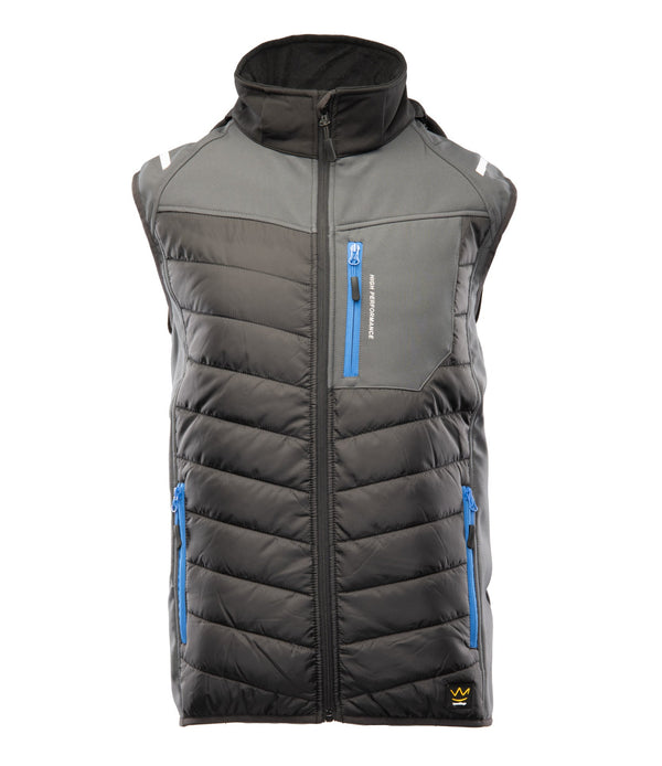 SEVEN_KINGS TOPAZ KAMIZELKA SOFTSHELL STAL