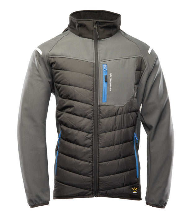 SEVEN_KINGS TOPAZ KURTKA SOFTSHELL STAL